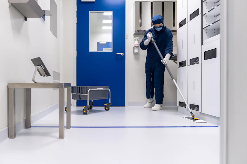 Professional commercial cleaning service by Super Solutions Australia